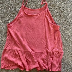 Flowy high neck tank